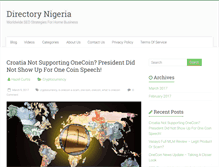 Tablet Screenshot of directory-nigeria.org